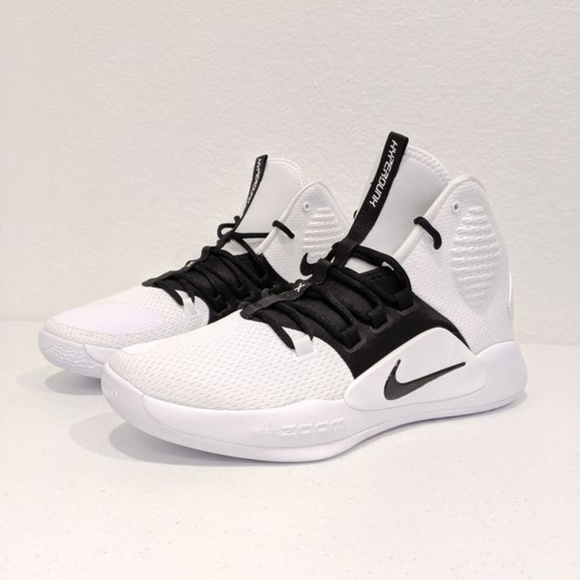 white and black hyperdunks